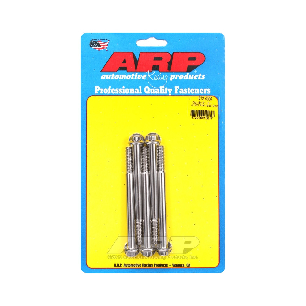 Perno Universal ARP 5/16-18 - Acero Inoxidable 12 Pts x5Array