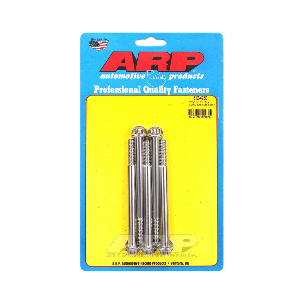 Perno Universal ARP 5/16-18 - Acero Inoxidable 12 Pts x5Array