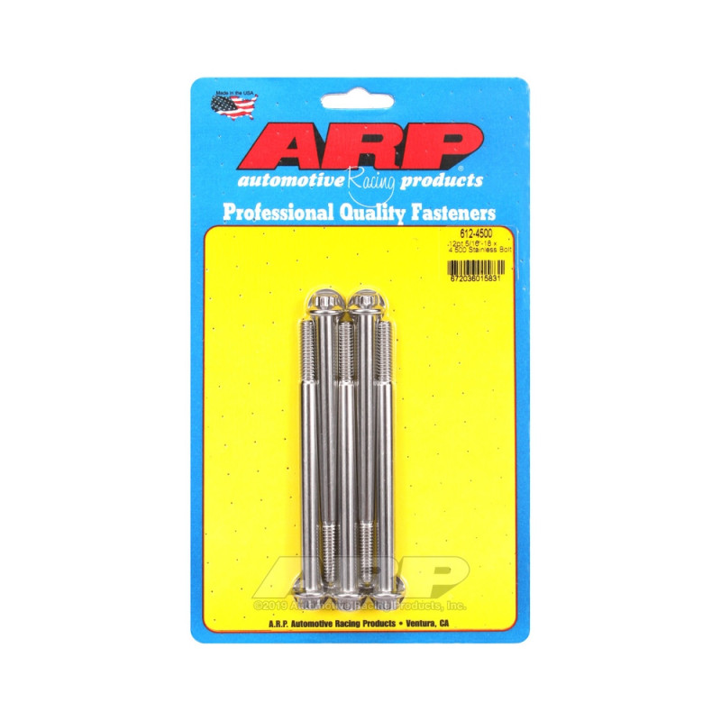 Perno Universal ARP 5/16-18 - Acero Inoxidable 12 Pts x5Array