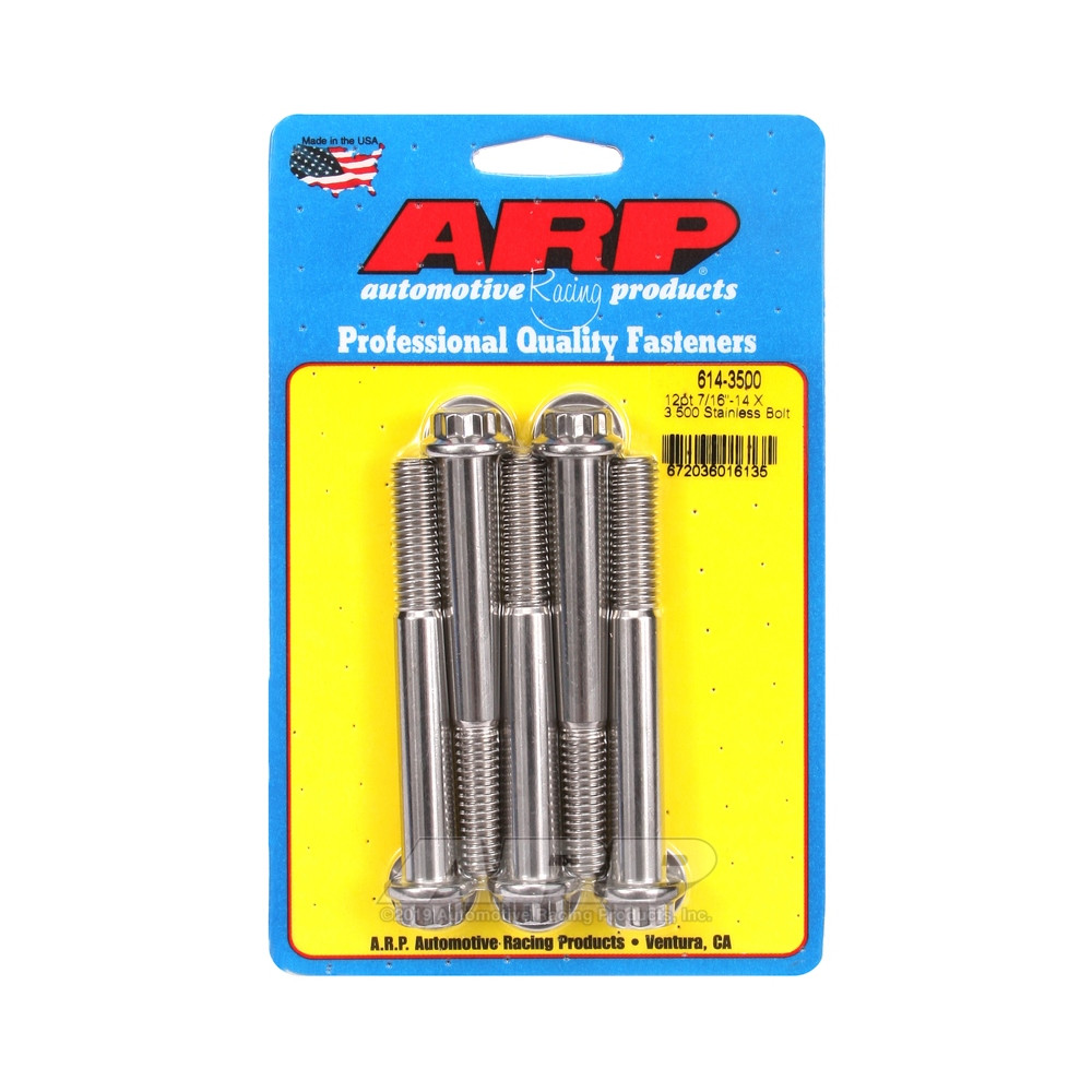 Perno Universal ARP 7/16-14 - Acero Inoxidable 12 Pts x5Array