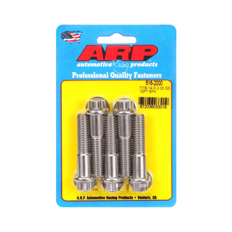 Parafusaria universal ARP 7/16-14 - Aço inoxidável, 12 pontos x 5Array