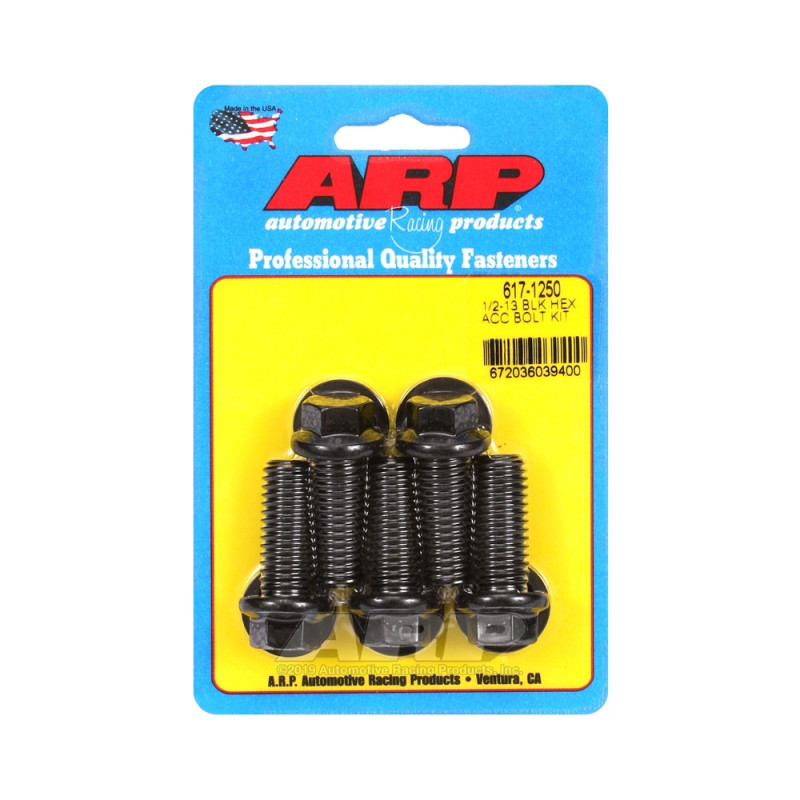 Perno Universal ARP 1/2-13 - Oxido Negro Hex x5Array