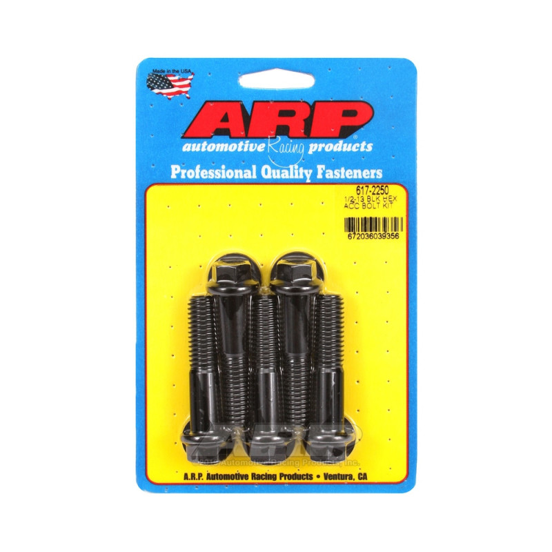 Perno Universal ARP 1/2-13 - Óxido negro hexagonal x5Array