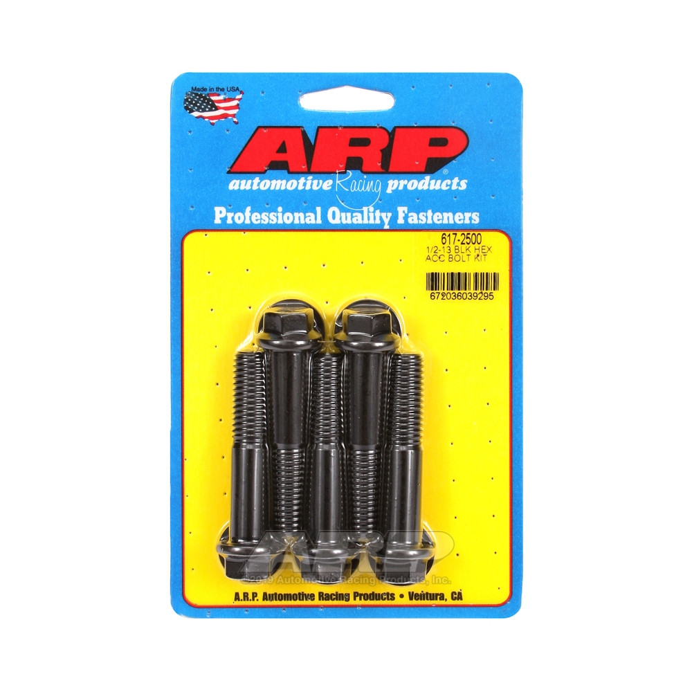 Parafuso universal ARP 1/2-13 - Óxido preto Hex x5Array