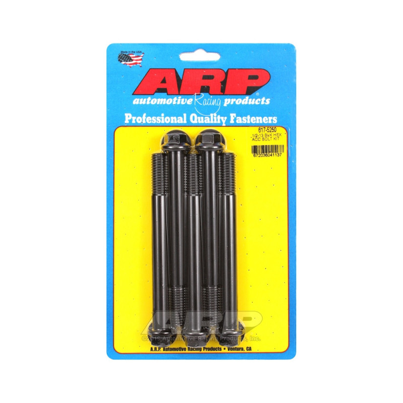 Parafuso universal ARP 1/2-13 - Óxido preto Hex x5Array