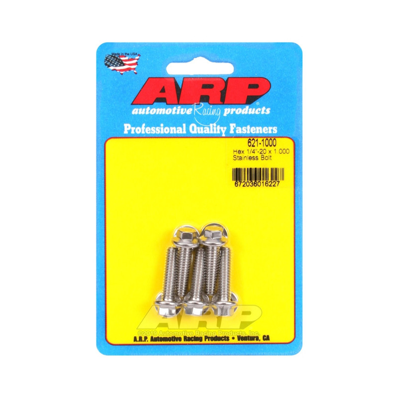 Perno universal ARP 1/4-20 - Acero inoxidable hexagonal x5Array