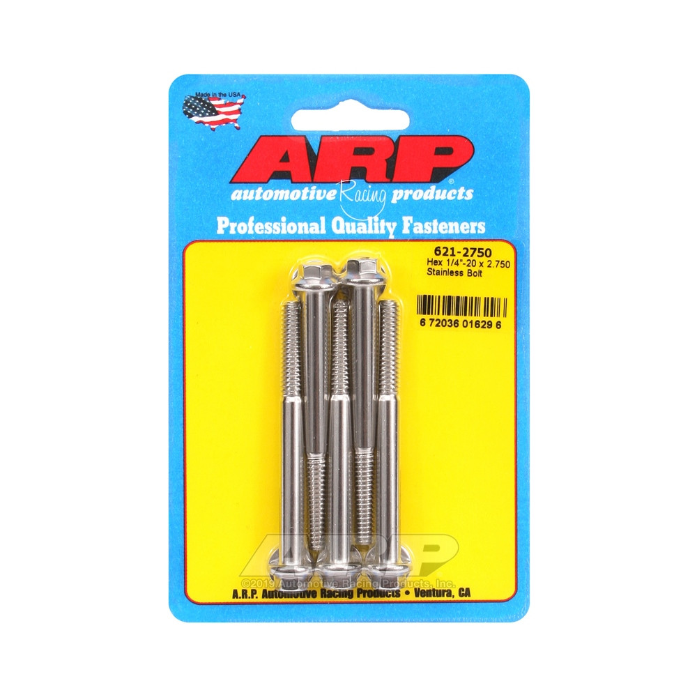 Perno universal ARP 1/4-20 - Acero inoxidable hexagonal x5Array