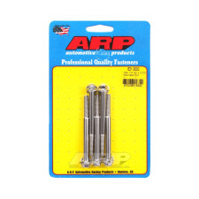 Parafusaria universal ARP 1/4-20 - Aço inoxidável, cabeça sextavada, 5 unidades