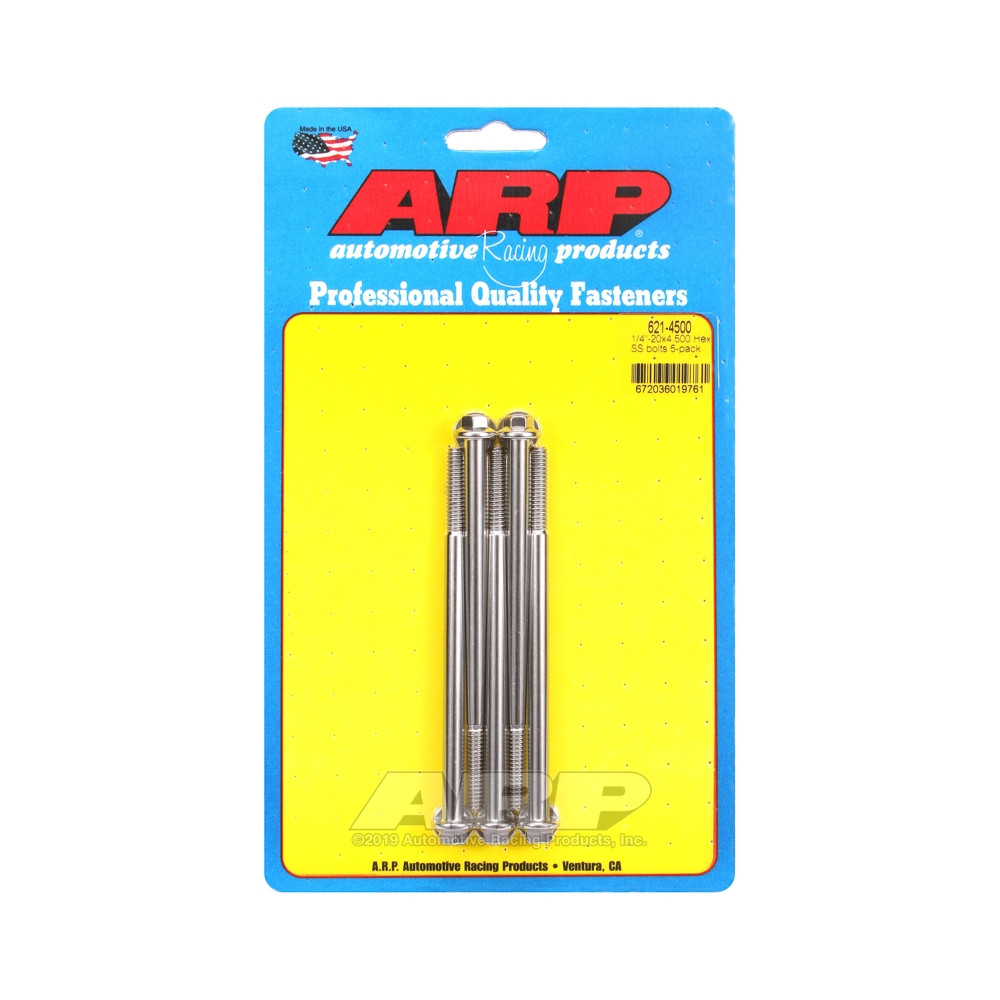 Perno universal ARP 1/4-20 - Acero inoxidable hexagonal x5Array