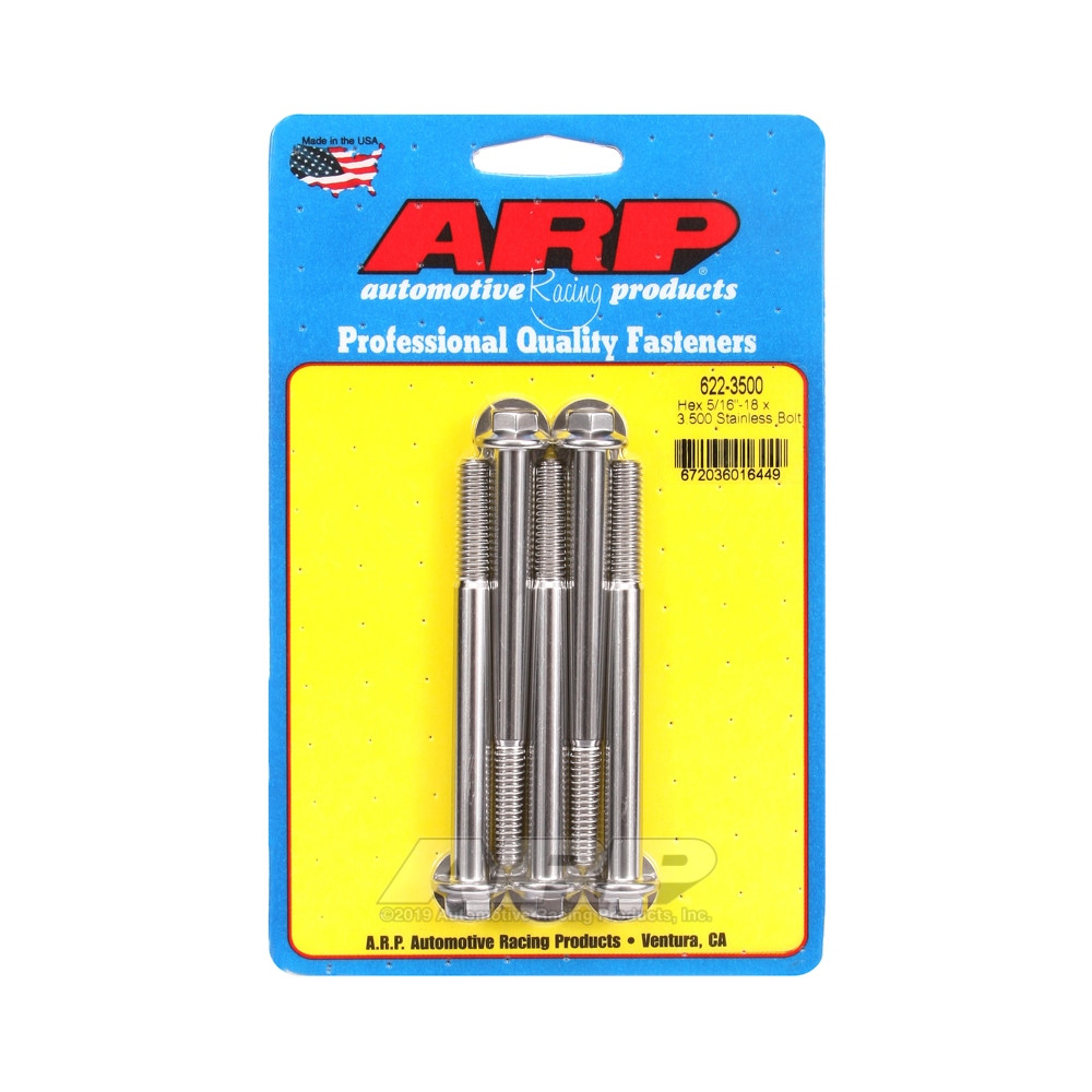 Perno Universal ARP 5/16-18 - Acero inoxidable hexagonal x5Array