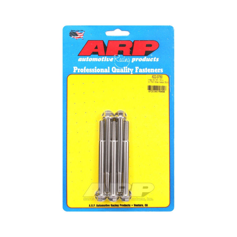 Perno Universal ARP 5/16-18 - Acero inoxidable hexagonal x5Array