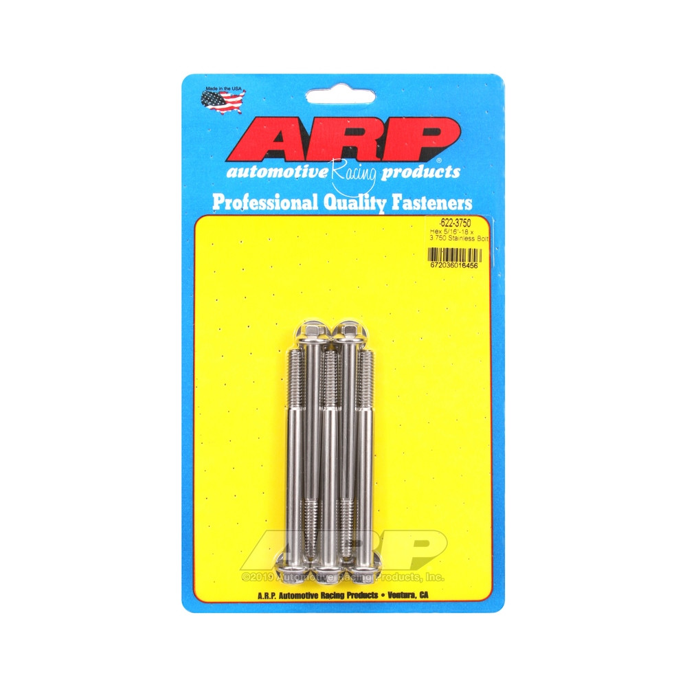 Perno Universal ARP 5/16-18 - Acero inoxidable hexagonal x5Array
