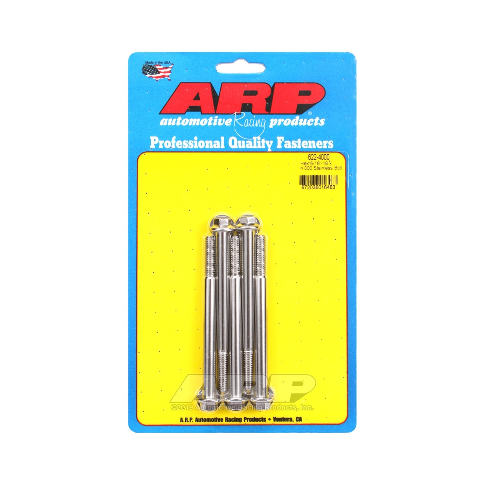 Perno Universal ARP 5/16-18 - Acero inoxidable hexagonal x5Array