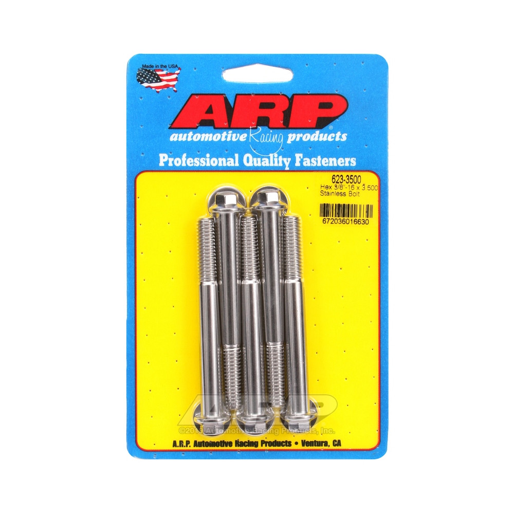 ARP Tornillo universal cabeza pequeña 3/8-16 - Acero inox. x5Array