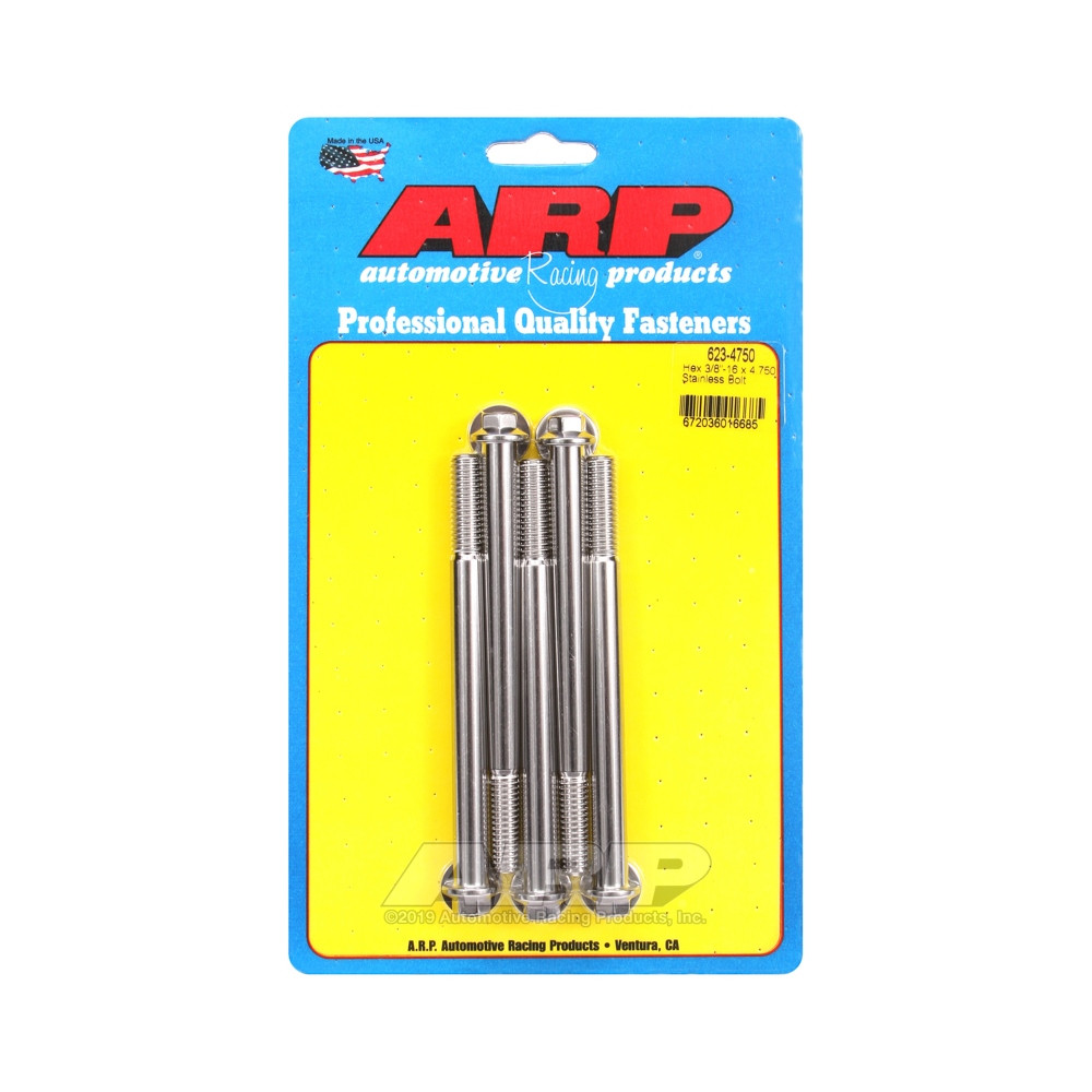 ARP Tornillo universal cabeza pequeña 3/8-16 - Acero inox. x5Array