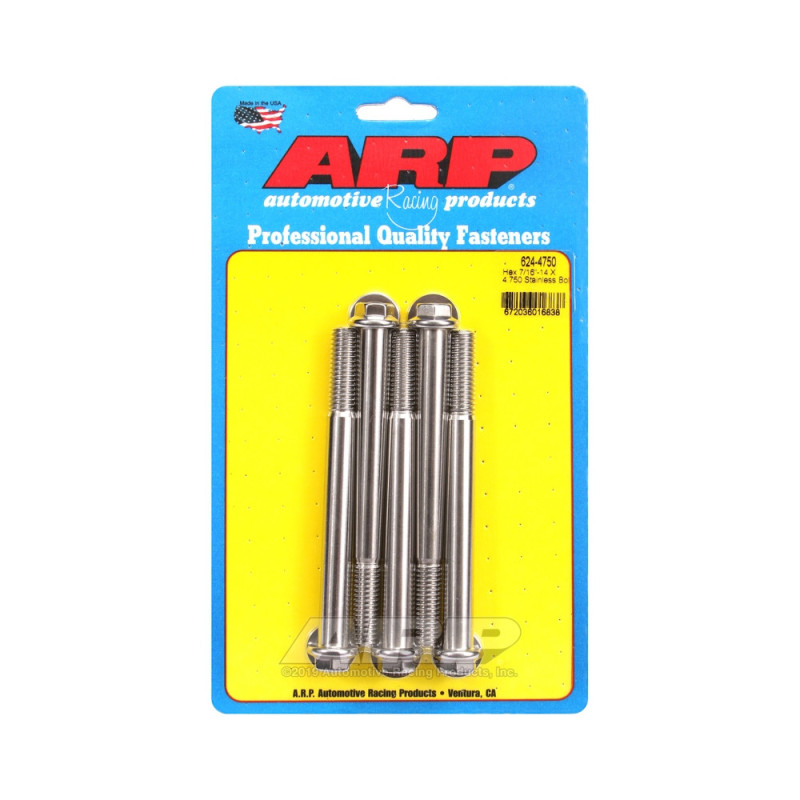 Perno universal ARP 7/16-14 - Acero inoxidable hexagonal x5Array