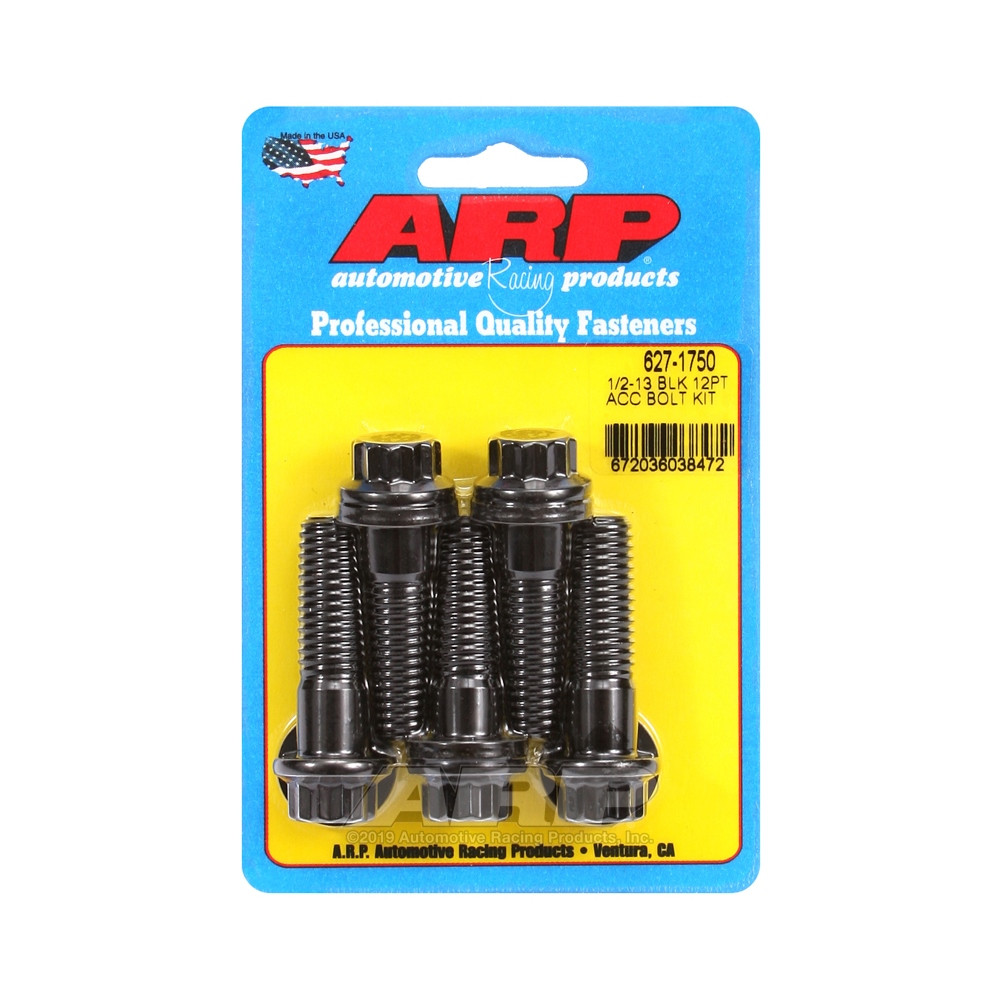 Perno Universal ARP 1/2-13 - Oxido Negro 12 Pts x5Array