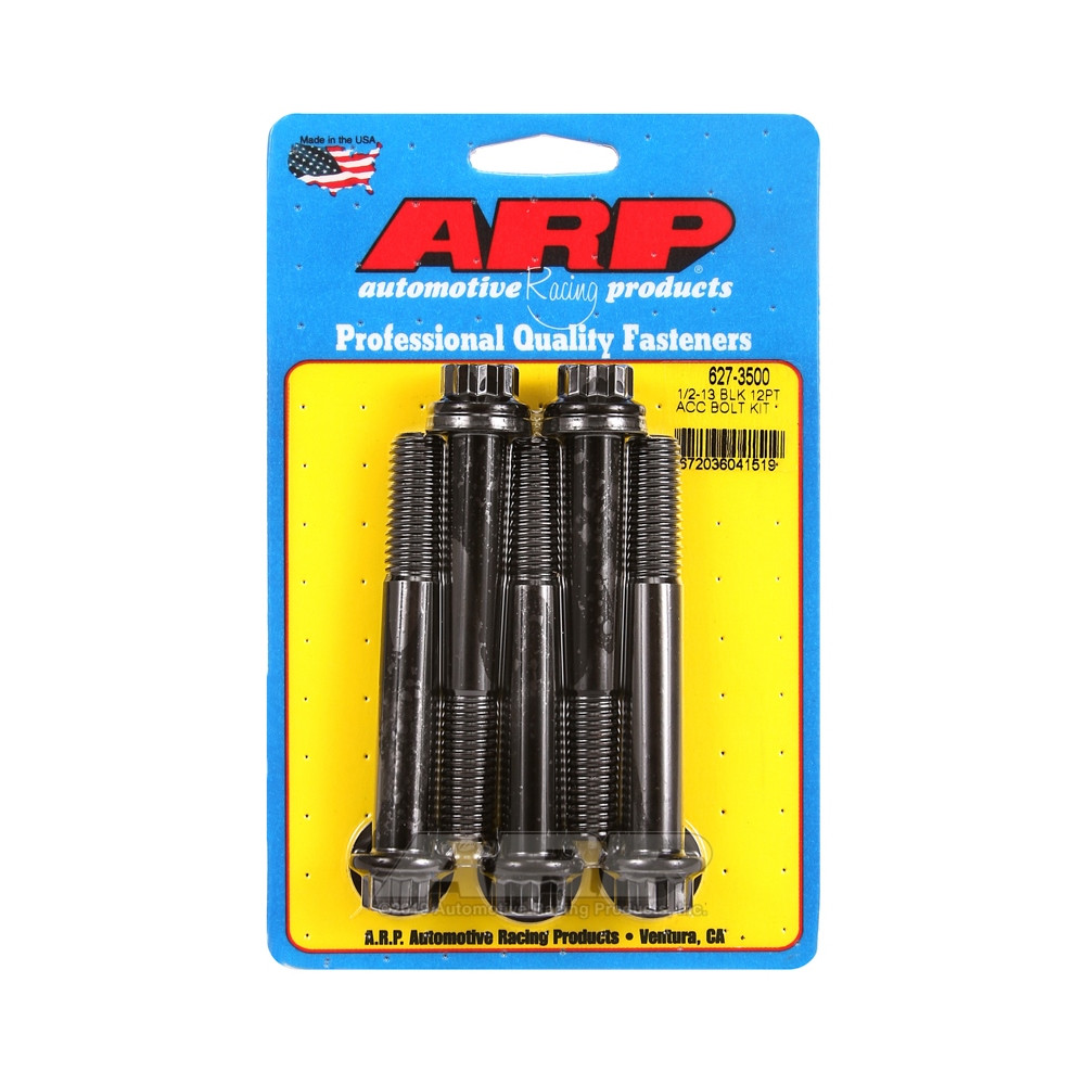 Parafusaria universal ARP 1/2-13 - Oxidado a preto, 12 pontos, 5 unidadesArray