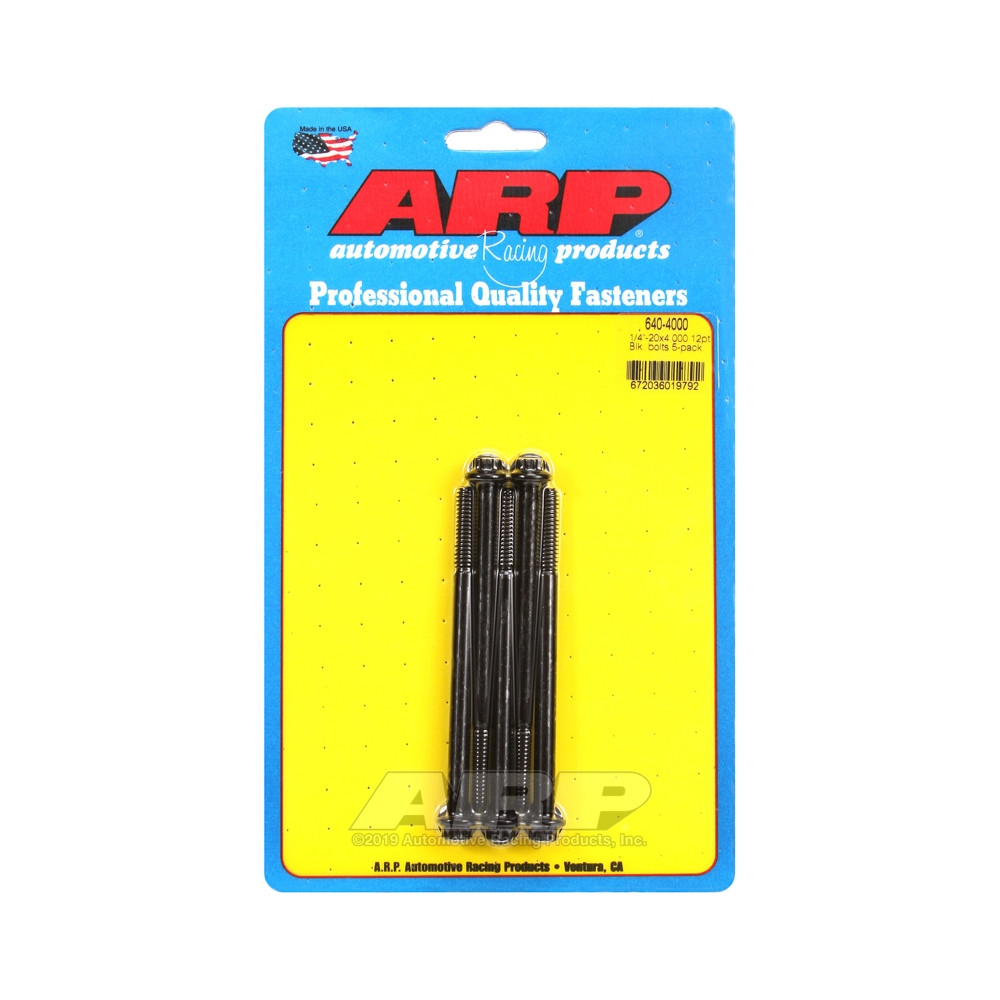 Tornillo Universal ARP 1/4-20 - Negro Oxyde 12 Pts x5Array