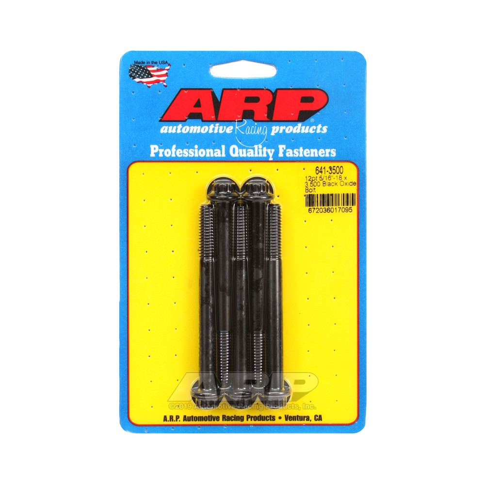 Perno Universal ARP 5/16-18 - Negro Oxyde 12 Pts x5Array