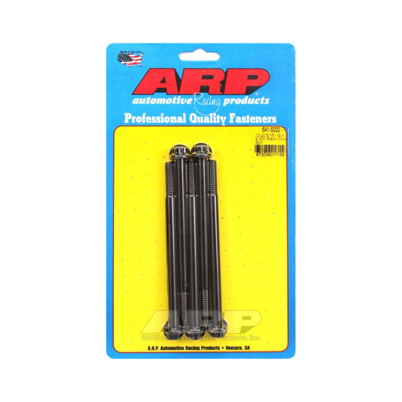 Perno Universal ARP 5/16-18 - Oxido Negro 12 Pts x5Array