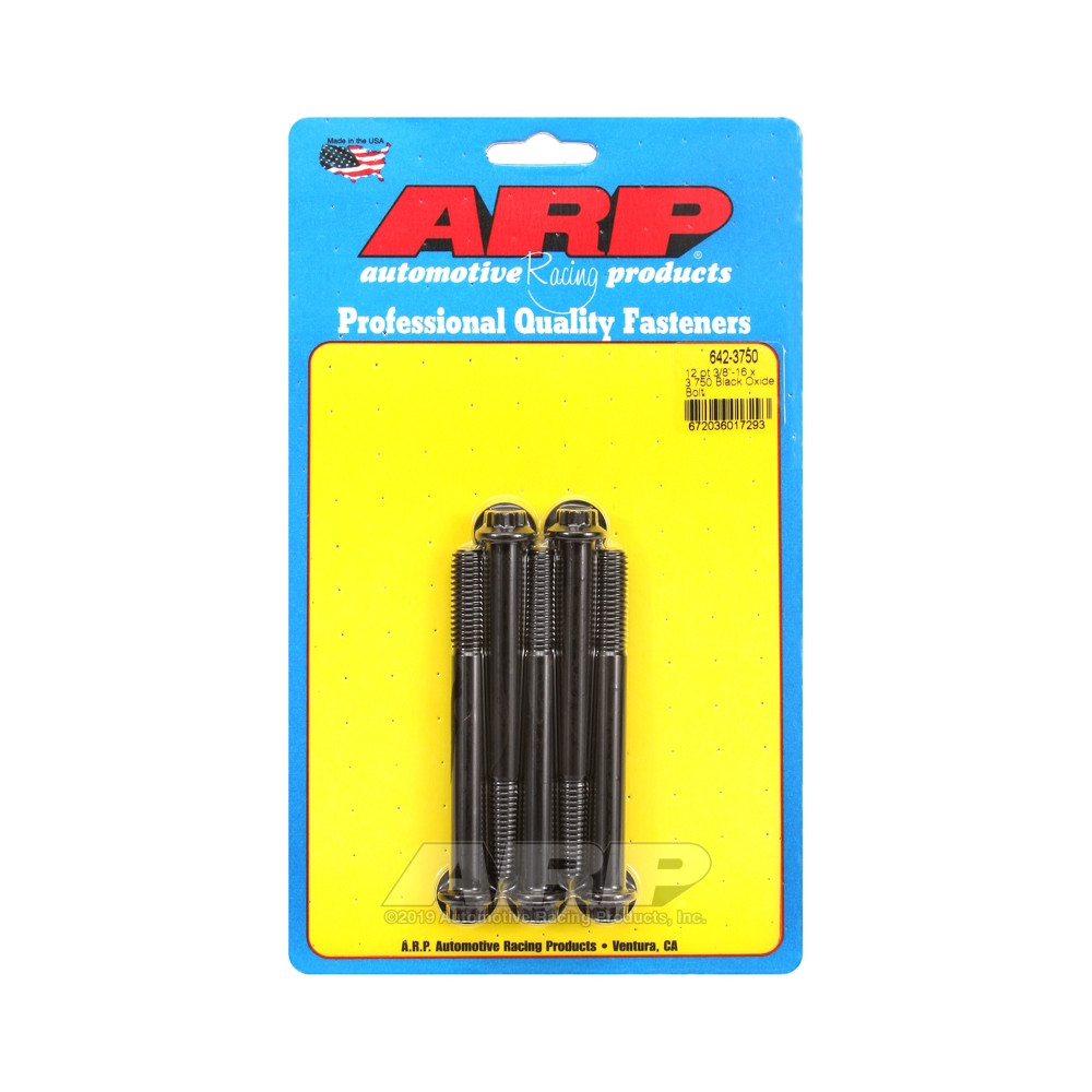ARP Parafuso universal cabeça pequena 3/8-16 - Óxido preto 12 pts x5Array