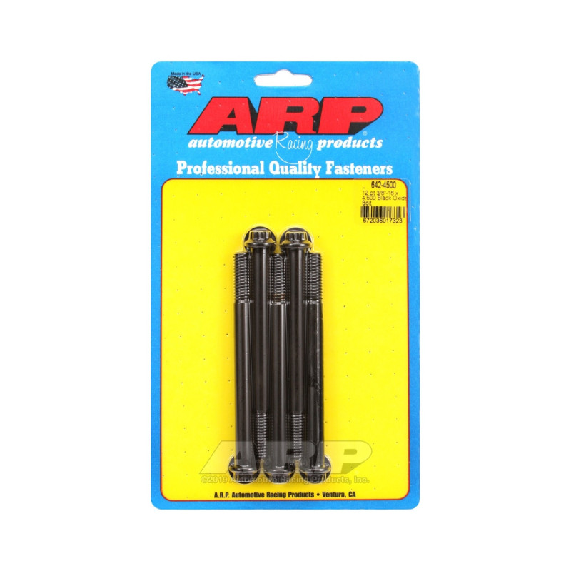 Parafusaria universal ARP de cabeça pequena 3/8-16 - Óxido preto, 12 pontos x 5Array