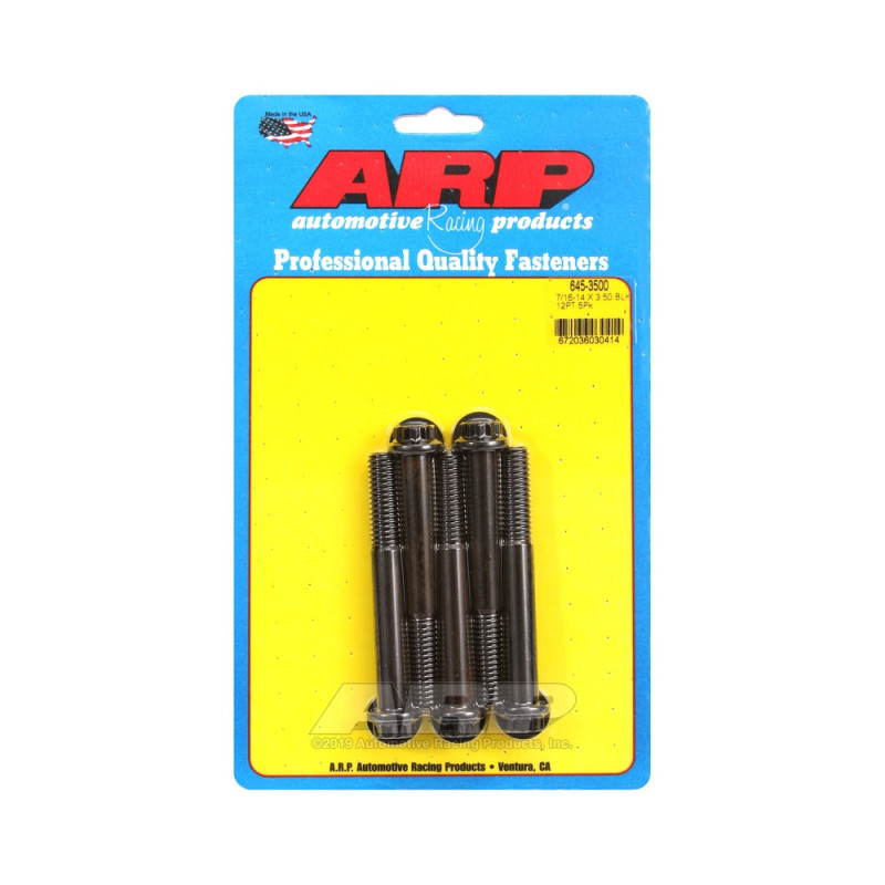 Perno Universal ARP 7/16-14 - Oxido Negro 12 Pts x5Array
