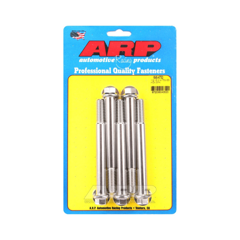 Perno Universal ARP 1/2-13 - Hex. inoxidable x5Array
