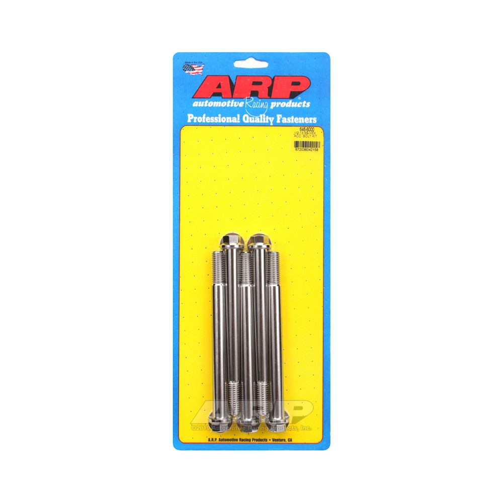Perno Universal ARP 1/2-13 - Hexo Inoxidable x5Array