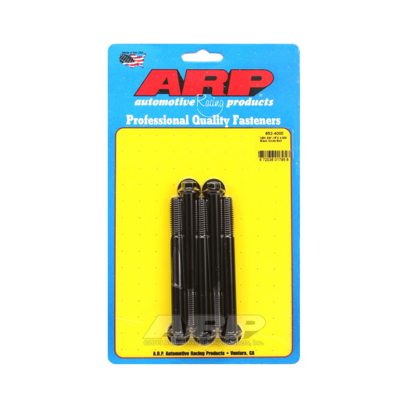 ARP Parafuso universal de cabeça pequena 3/8-16 - Black Oxyde Hex x5Array