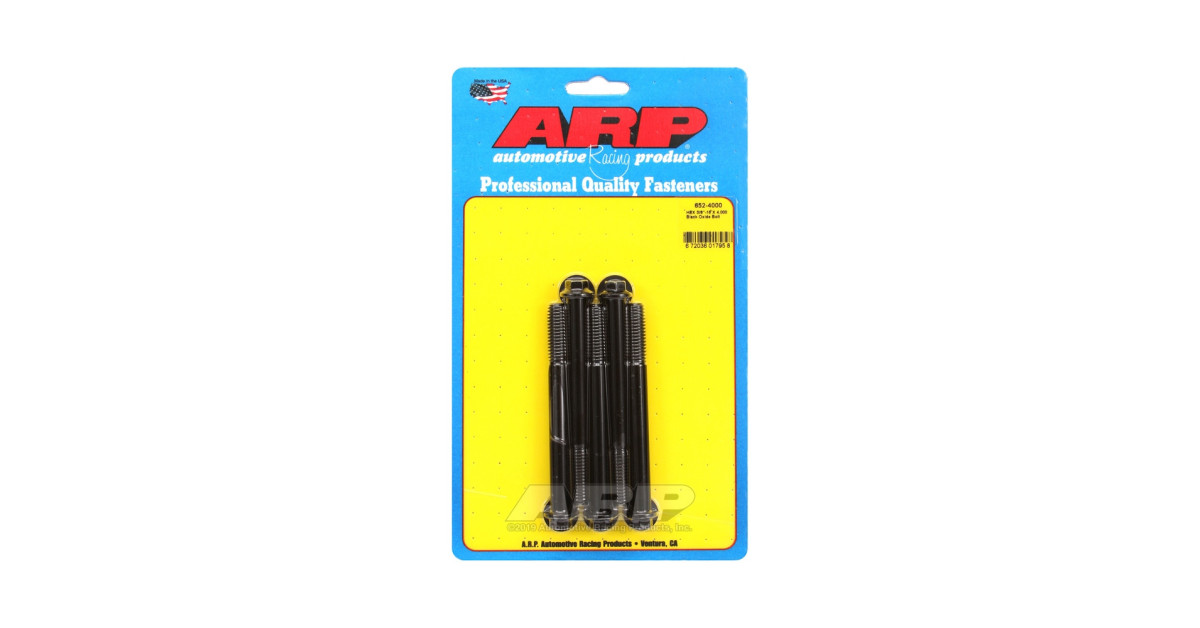 ARP Tornillo universal cabeza pequeña 3/8-16 - Negro Oxyde Hex x5