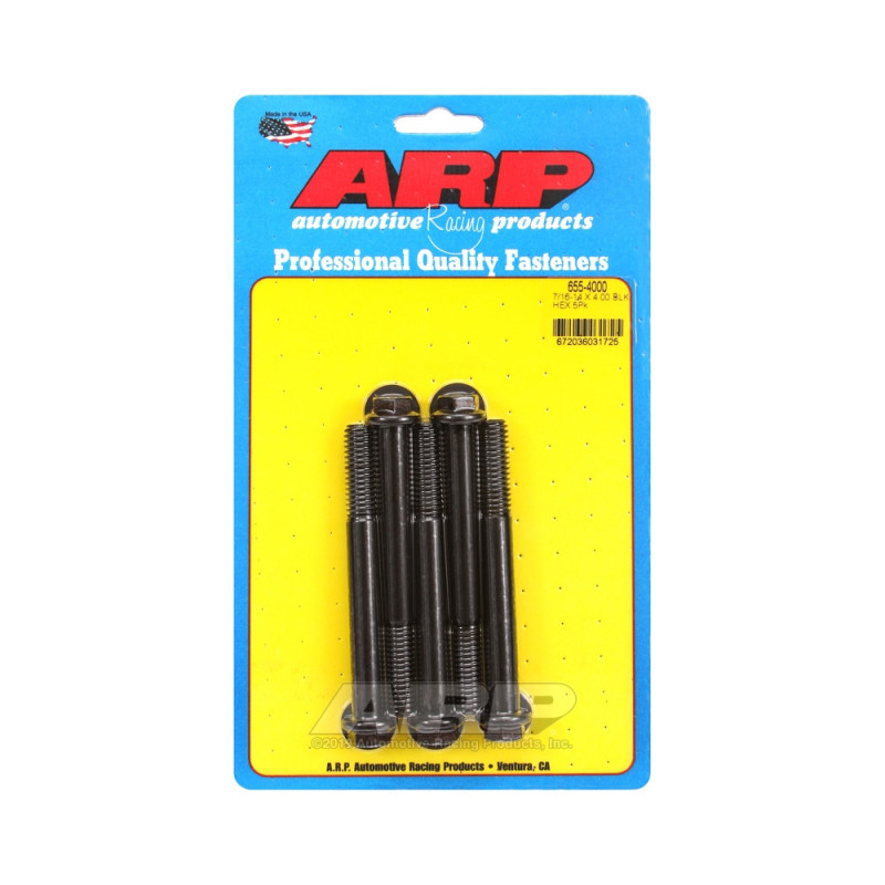 Perno Universal ARP 7/16-14 - Negro Oxyde Hex x5Array