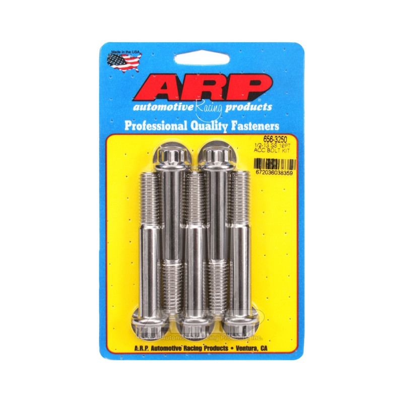 Perno Universal ARP 1/2-13 - Acero Inoxidable 12 Pts x5Array