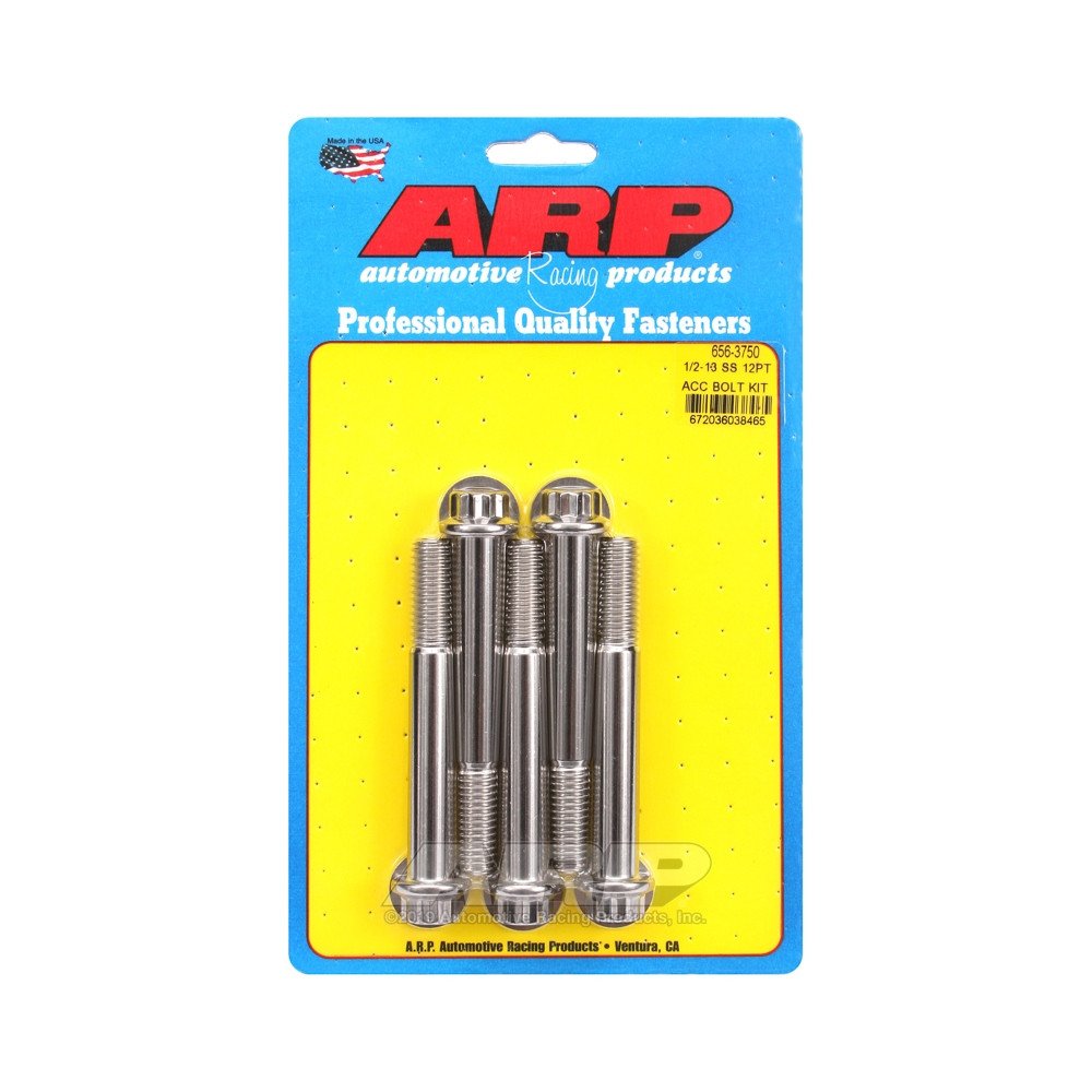 Perno Universal ARP 1/2-13 - Acero Inoxidable 12 Pts x5Array