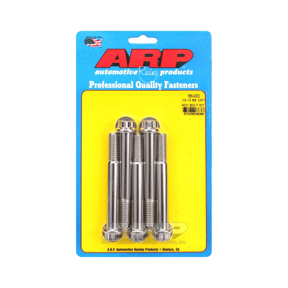 Perno Universal ARP 1/2-13 - Acero Inoxidable 12 Pts x5Array