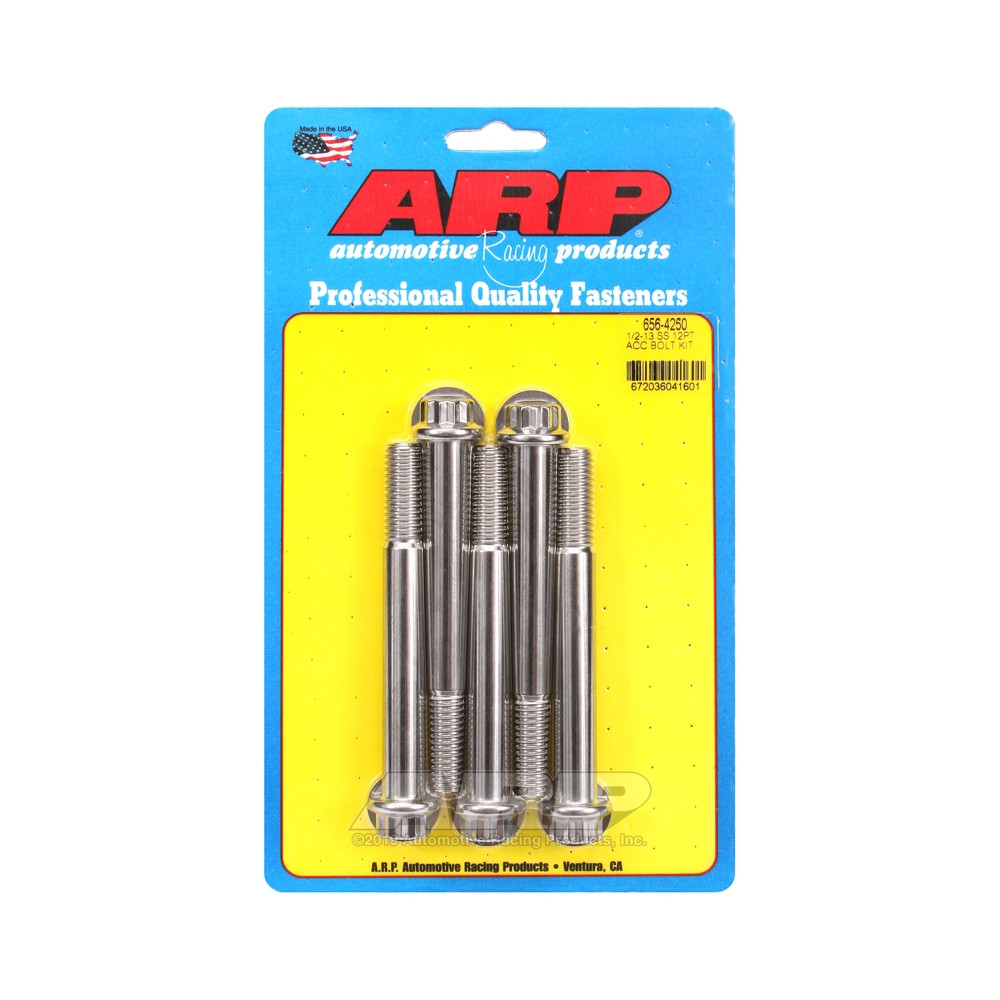 Perno Universal ARP 1/2-13 - Acero Inoxidable 12 Pts x5Array