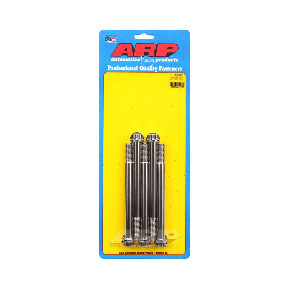 Perno Universal ARP 1/2-13 - Acero Inoxidable 12 Pts x5Array