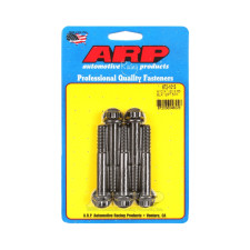 Parafusaria universal ARP M10 x 1,50 - Óxido preto, 12 pontas, 5 unidades