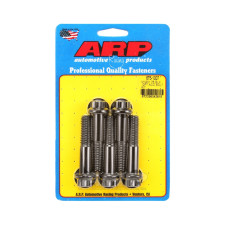 Perno Universal ARP M12 x 1.75 - Negro Oxyde 12 Pts x5