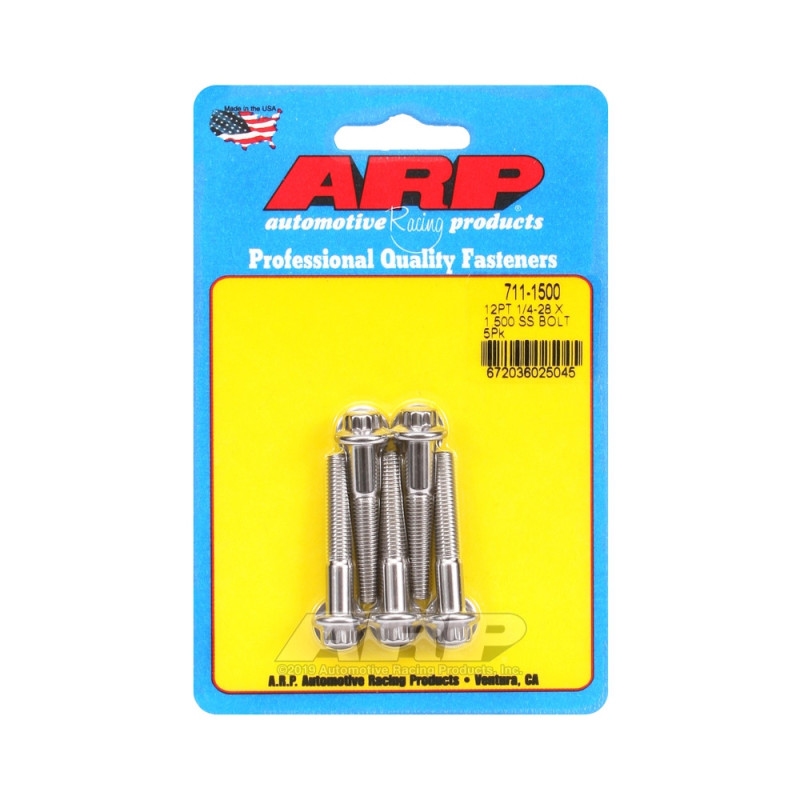 Parafusaria universal ARP 1/4-28 - Aço inoxidável, 12 pontos x 5Array
