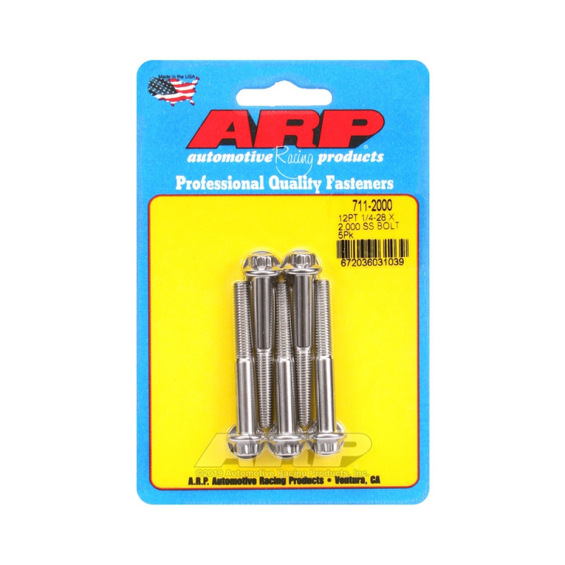 Parafusaria universal ARP 1/4-28 - Aço inoxidável, 12 pontos x 5Array