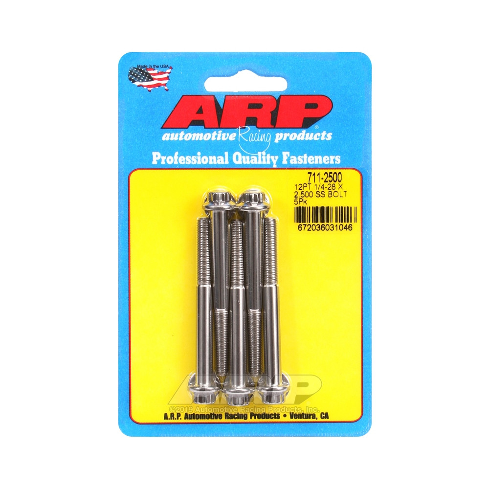 Parafusaria universal ARP 1/4-28 - Aço inoxidável, 12 pontos x 5Array