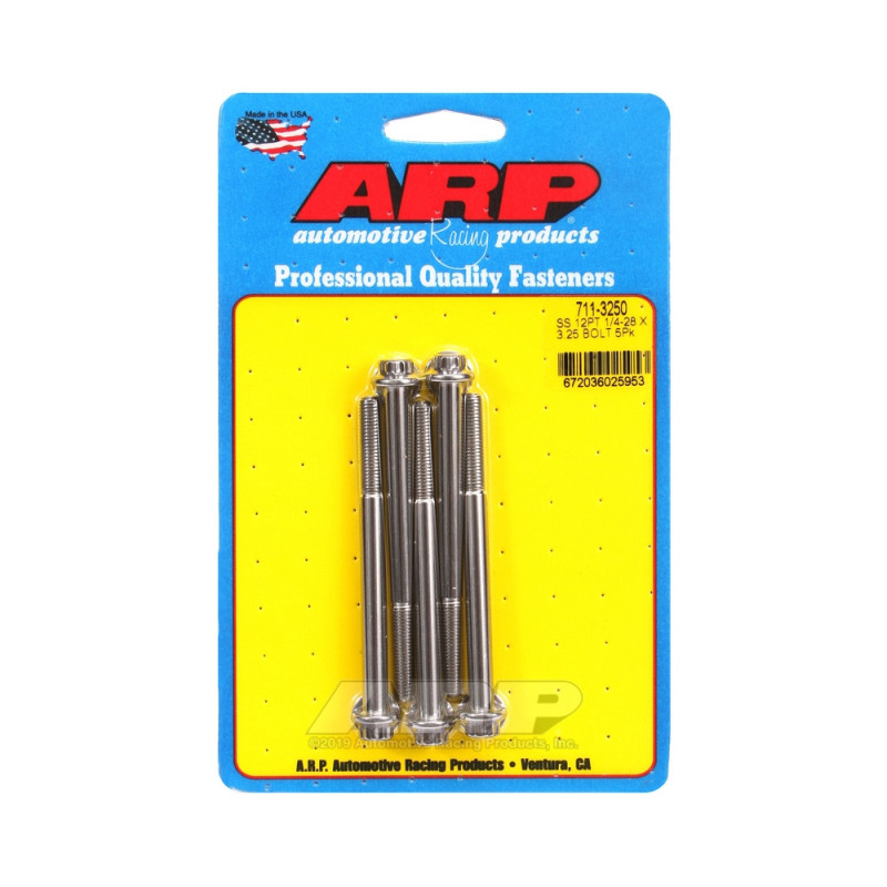 Parafusaria universal ARP 1/4-28 - Aço inoxidável, 12 pontos x 5Array