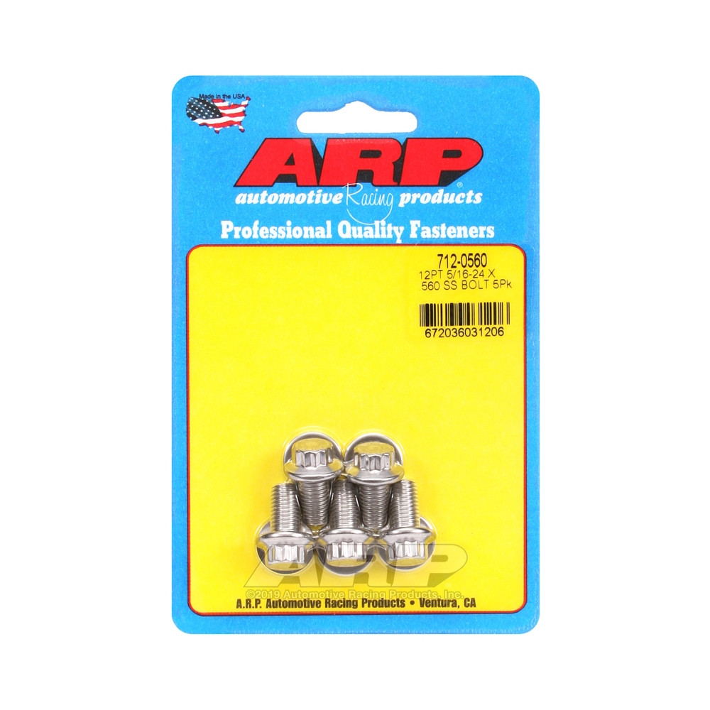 Parafusaria universal ARP 5/16-24 - Aço inoxidável, 12 pontos x 5Array