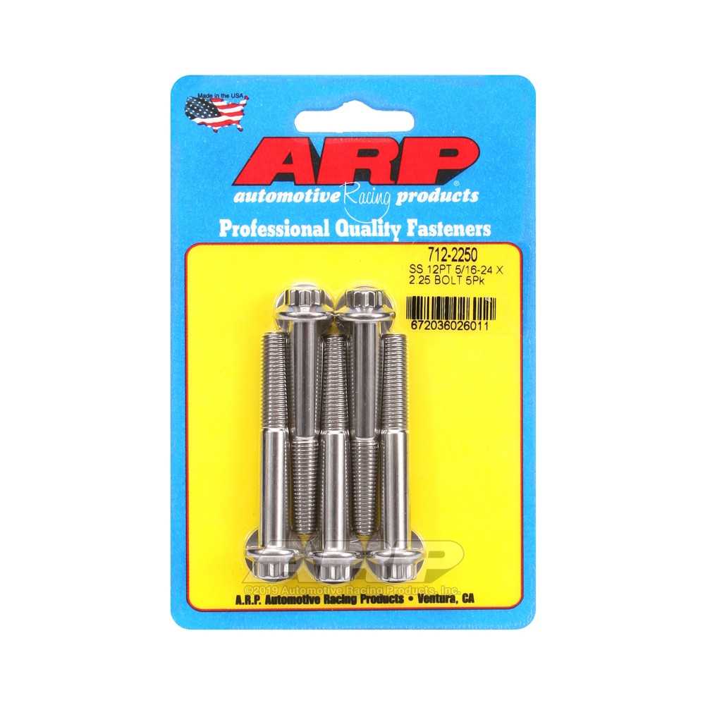 Parafusaria universal ARP 5/16-24 - Aço inoxidável, 12 pontos x 5Array