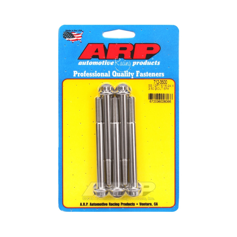 Parafusaria universal ARP 5/16-24 - Aço inoxidável, 12 pontos x 5Array