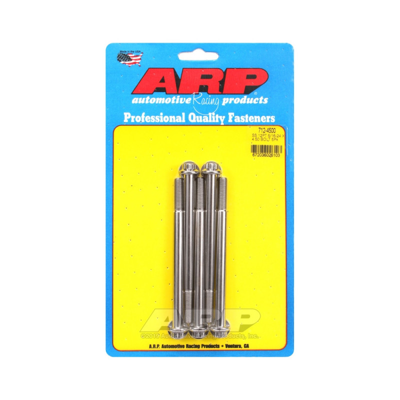 Perno Universal ARP 5/16-24 - Acero Inoxidable 12 Pts x5Array