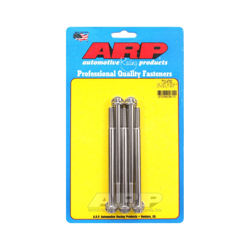 Perno Universal ARP 5/16-24 - Acero Inoxidable 12 Pts x5Array
