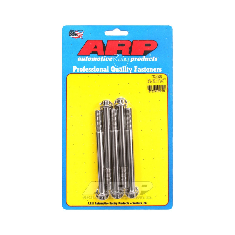 Parafusaria universal ARP de cabeça pequena 3/8-24 - Aço inoxidável, 12 pontos x 5Array